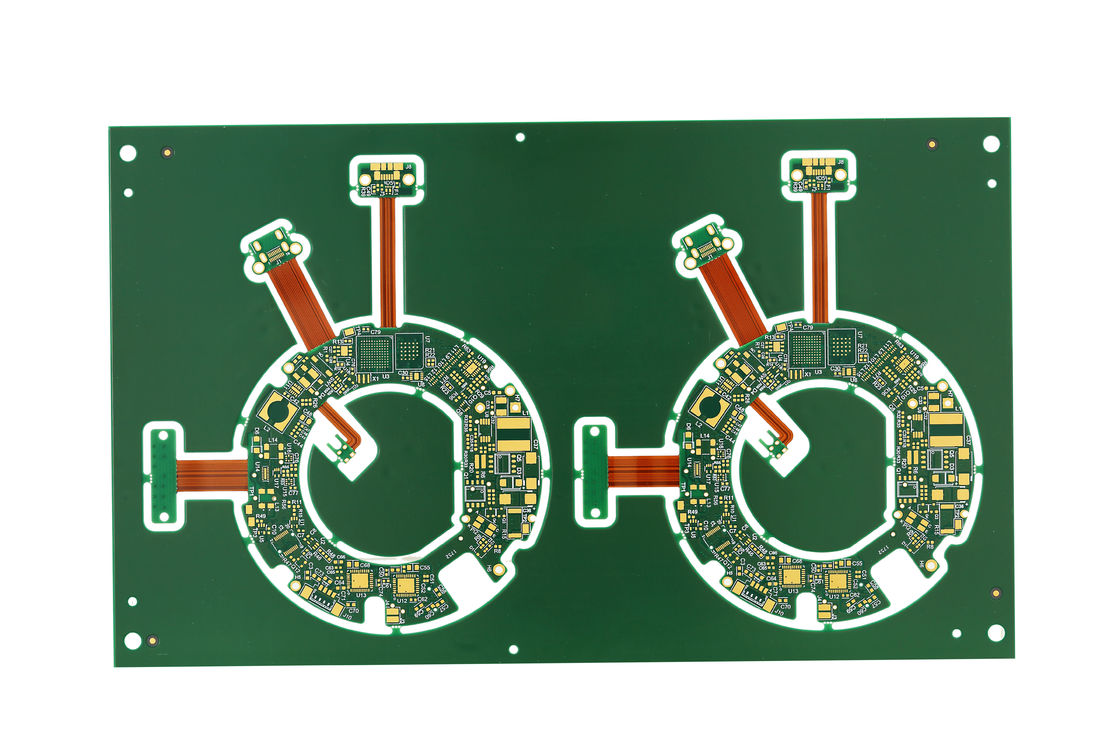 柔軟性 柔軟性 硬いPCB組装 52L マックスレイヤ 曲がり半径 0.5-10Mm