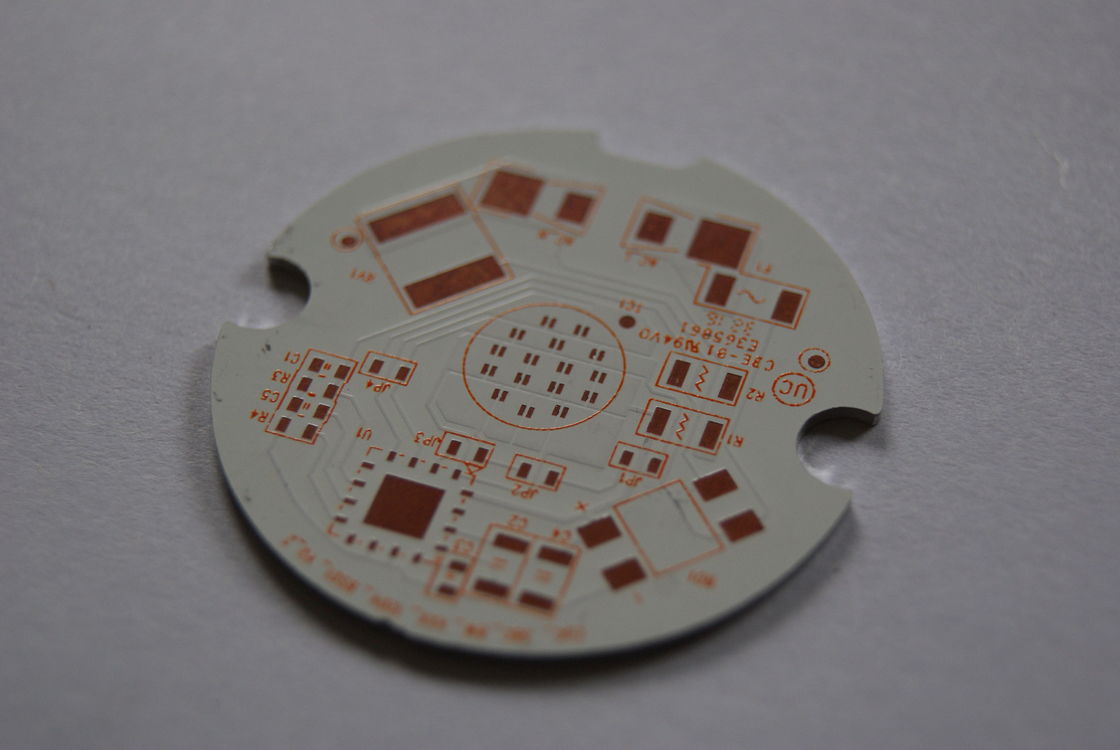 ホワイト イエロー 没入 シルバー PCB ベースボード 0.5-6.0oz 銅 IMS サーキットボード