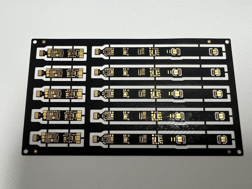地元密度 サンフォライズドリギッドフレックスPCB組 4層0.1mm SMD BGAコンポーネント付き