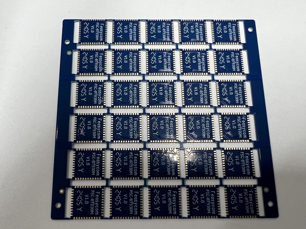 OEM多層回路板 4 面 半孔 金 conductor 指 IC リード