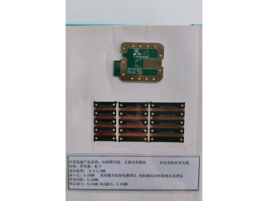 高度な電子設計のための多層接続システム 3ミリル ミニ ロジャーズ 4330/5880,パナソニック メグトロン