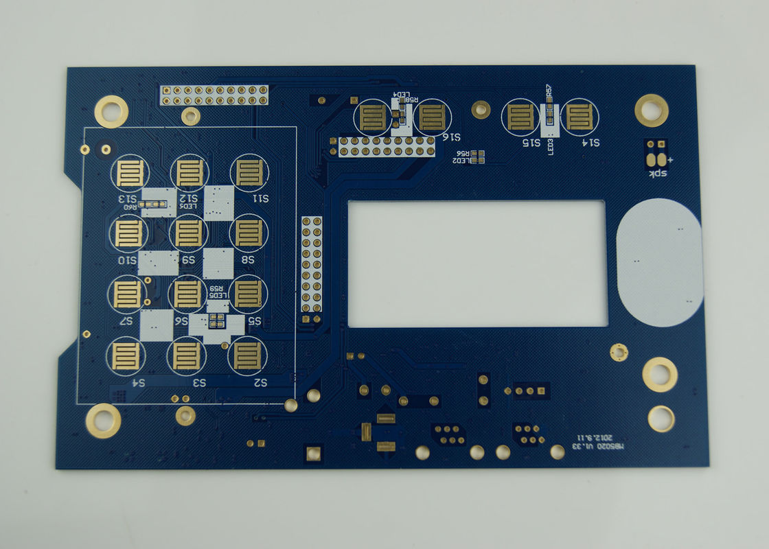 FR-4 原材料 温度・電圧環境用 双層PCB1.6mm