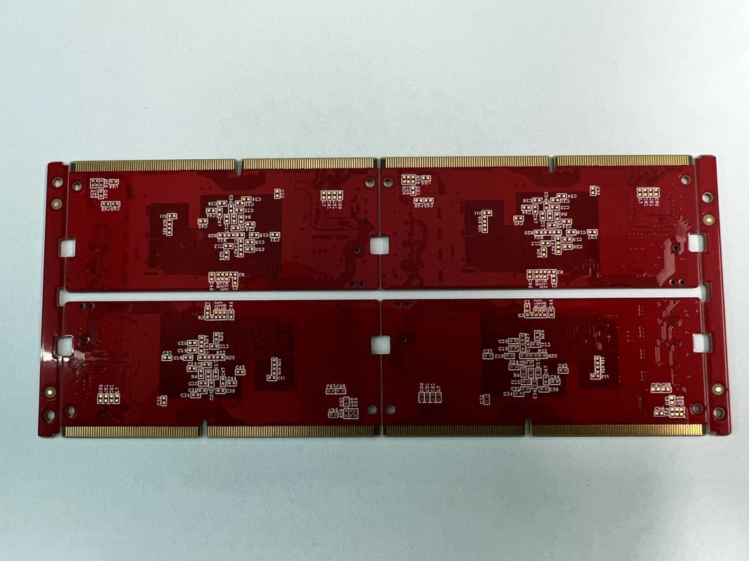ホワイトシルク HDI プリント回路板 性能と耐久性のために 0.4-3.2mm 厚さ