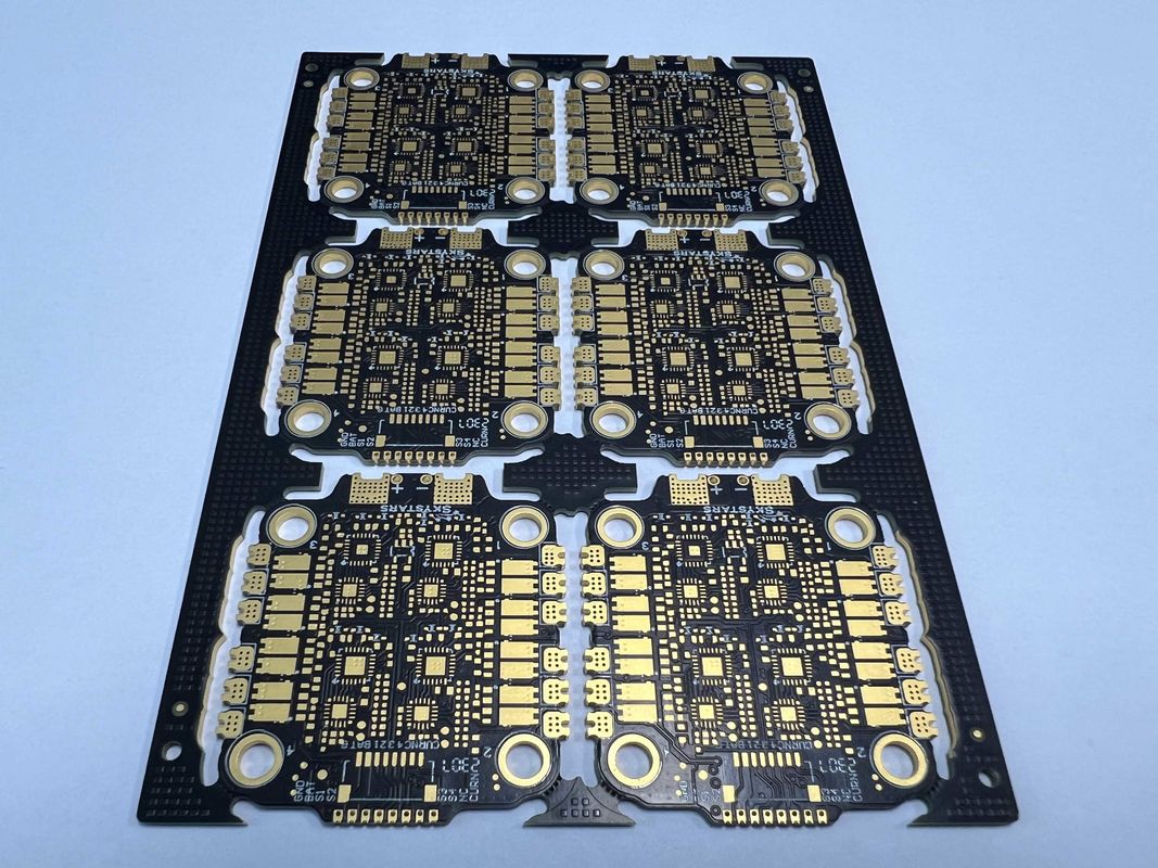 12OZ 銅重量 多層PCB板 適用のための浸透金表面と浸透銀表面