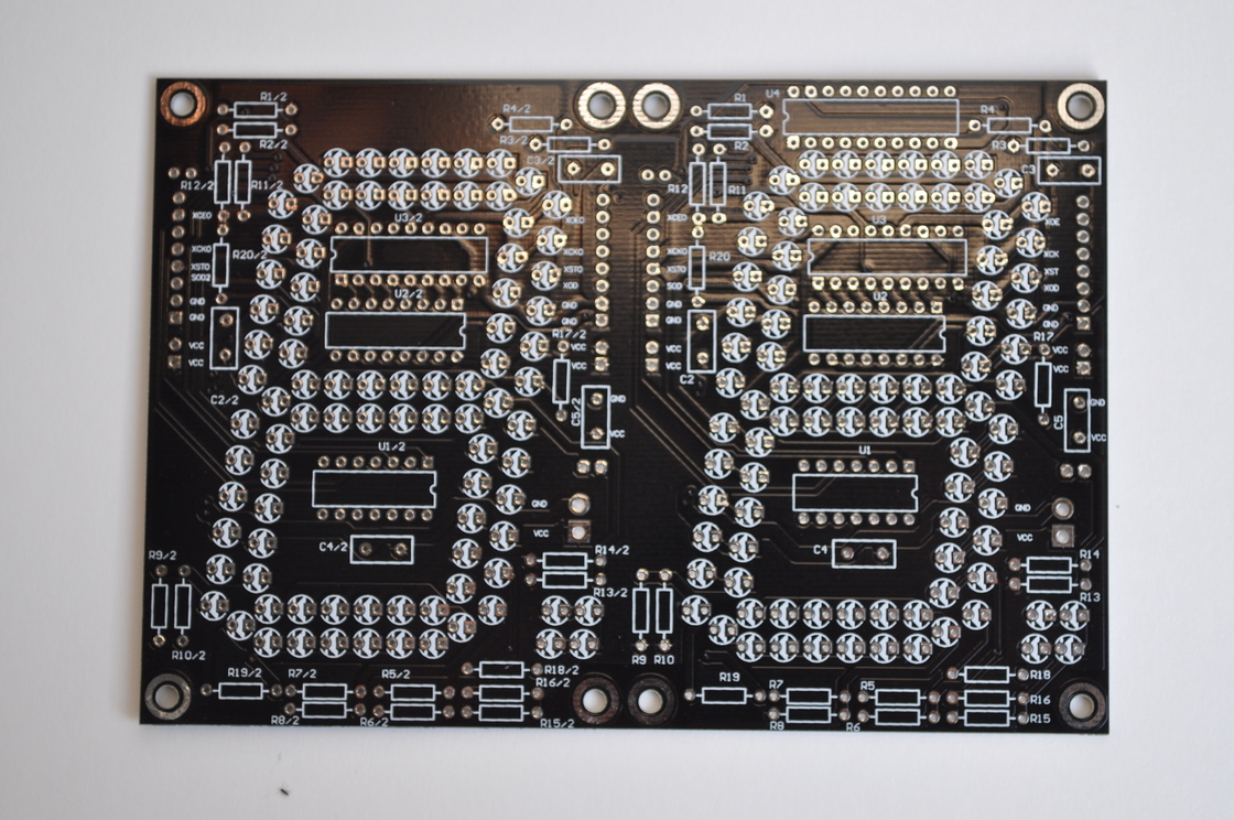 優れた性能のための標準技術デュアルレイヤーPCB 1.6mm基板厚